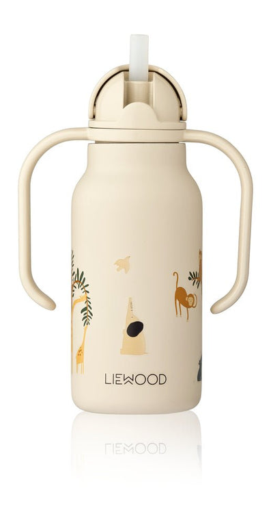 Liewood - Kimmie Trinklernflasche aus Edelstahl - 250 ml - All Together / Sandy - 5715493127848 - littlehipstar.com