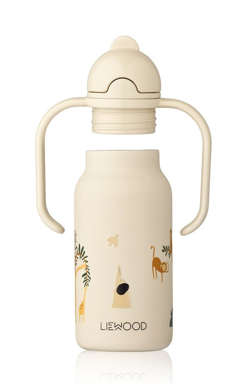 Liewood - Kimmie Trinklernflasche aus Edelstahl - 250 ml - All Together / Sandy - 5715493127848 - littlehipstar.com