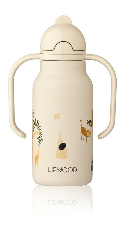 Liewood - Kimmie Trinklernflasche aus Edelstahl - 250 ml - All Together / Sandy - 5715493127848 - littlehipstar.com