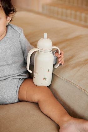 Liewood - Kimmie Trinklernflasche aus Edelstahl - 250 ml - Peach - 5715493127855 - littlehipstar.com