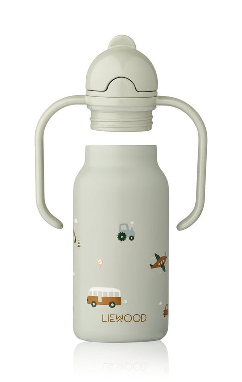 Liewood - Kimmie Trinklernflasche aus Edelstahl - 250 ml - Vehicles - 5715493127831 - littlehipstar.com