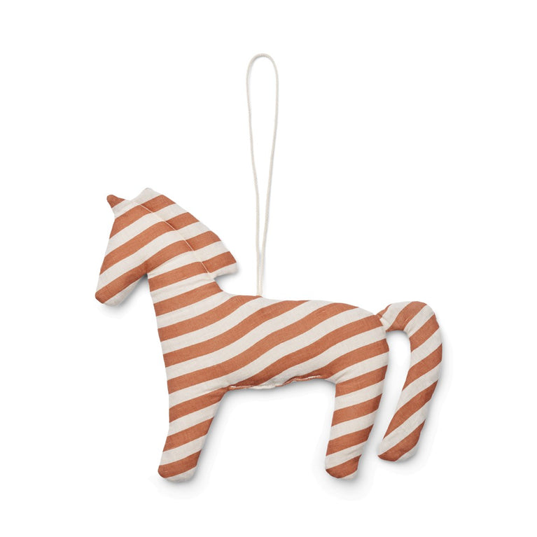 Liewood - Leonardo Wanddekoration aus Bio-Baumwolle - 3er-Set - Horses / Dark Rosetta Mix - 5715493136581 - littlehipstar.com