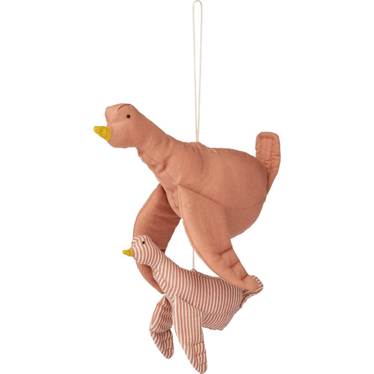 Liewood - Levy Mobile aus Bio-Baumwolle - Birds - Tuscany Rose - 5715493137465 - littlehipstar.com
