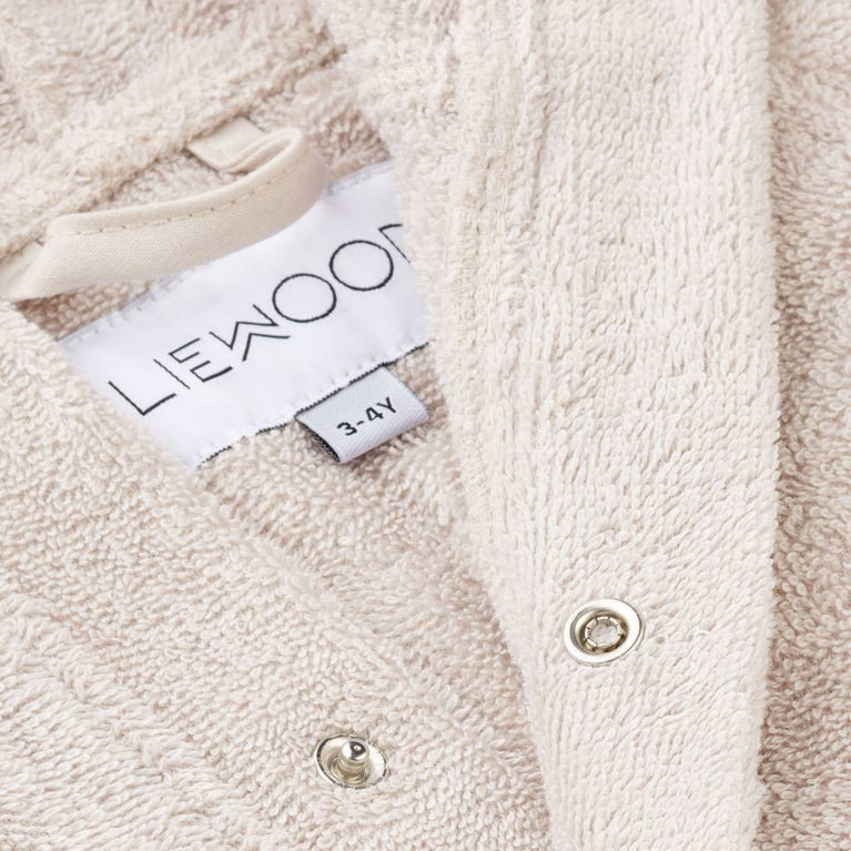 Liewood - Lily Drache Bademantel aus Bio-Baumwolle - Sandy - 5715335041486 - littlehipstar.com
