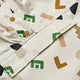Liewood - Marcel Poncho Aus Recyceltem Material - Graphic Alphabet / Sandy - 98 - 5715493076863 - littlehipstar.com