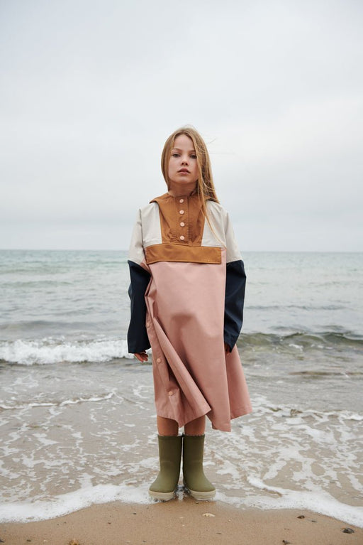 Liewood - Marcel Poncho Aus Recyceltem Material - Graphic Alphabet / Sandy - 98 - 5715493076863 - littlehipstar.com