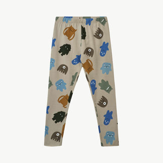 Liewood - Marie Leggings Aus Bio-Baumwolle - Monster / Mist - 98 - 5715493120054 - littlehipstar.com