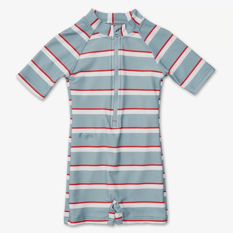 Liewood - Max Gestreifter Schwimmanzug - Limited Edition - Sea Blue - 5713370164139 - littlehipstar.com