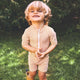 Liewood - Max Gestreifter Schwimmanzug - Limited Edition - Sea Blue/Mustard - 5713370164252 - littlehipstar.com