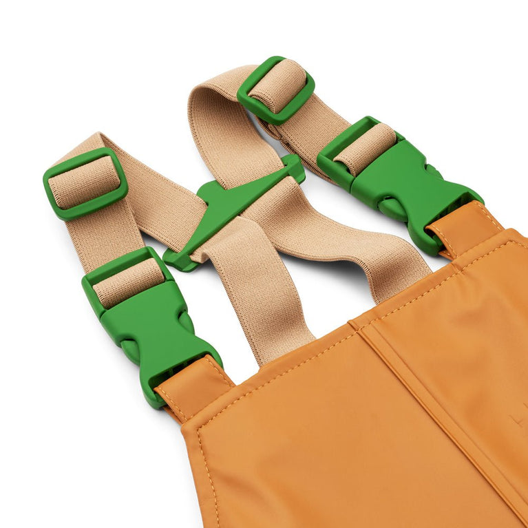 Liewood - Melodi 2tlg. Regenoutfit Aus Recyceltem Material - Graphic Alphabet / Sandy - 86 - 5715493084158 - littlehipstar.com