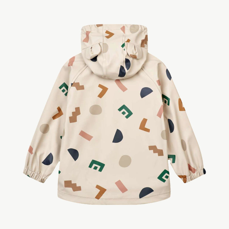 Liewood - Melodi 2tlg. Regenoutfit Aus Recyceltem Material - Graphic Alphabet / Sandy - 86 - 5715493084158 - littlehipstar.com