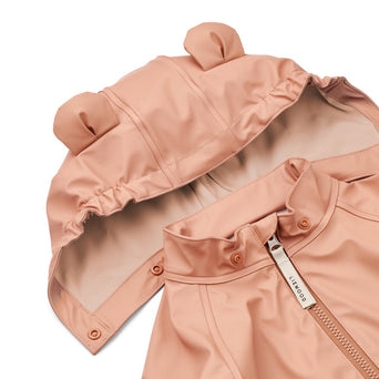 Liewood - Melodi 2tlg. Regenoutfit Aus Recyceltem Material - Tuscany Rose - 86 - 5715493084059 - littlehipstar.com
