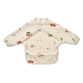Liewood - Merle Ärmellätzchen aus recyceltem Material - Emergency Vehicle / Sandy - 5715493139773 - littlehipstar.com