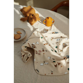 Liewood - Merle Ärmellätzchen aus recyceltem Material - Farm/Sandy - 5715493152307 - littlehipstar.com
