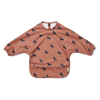 Liewood - Merle Ärmellätzchen aus recyceltem Material - Horses / Dark Rosetta - 5715493139742 - littlehipstar.com