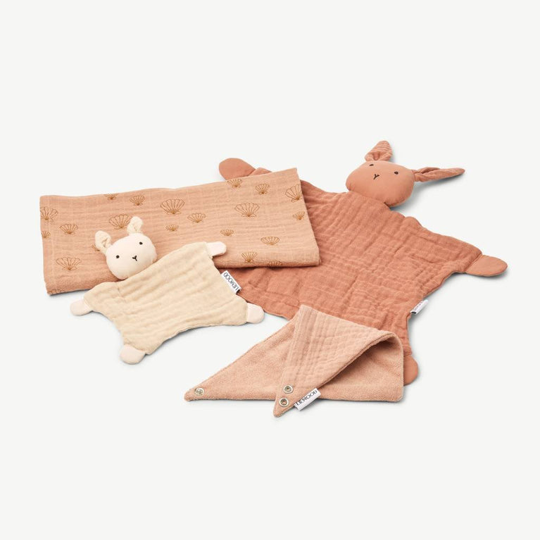 Liewood - Nada Baby Geschenkset aus Bio-Baumwolle - Tuscany Rose - 5715335387461 - littlehipstar.com