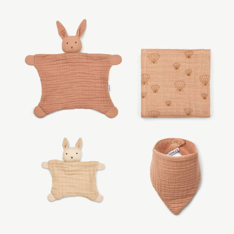 Liewood - Nada Baby Geschenkset aus Bio-Baumwolle - Tuscany Rose - 5715335387461 - littlehipstar.com