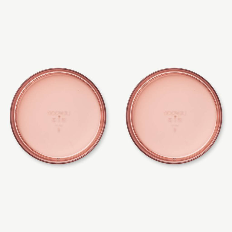 Liewood - Nara Schalen aus Tritan - 2er-Set - Dusty Raspberry - 5715335045538 - littlehipstar.com