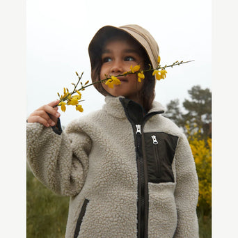 Liewood - Nolan Plüschjacke Aus Recyceltem Material - Mist / Army Brown - 98 - 5715493082505 - littlehipstar.com