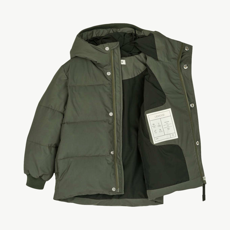 Liewood - Palle Daunen-Jacke Aus Recyceltem Material - Hunter Green - 98 - 5713370516013 - littlehipstar.com