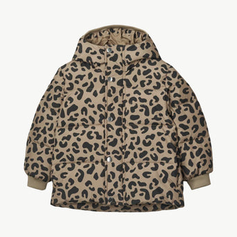 Liewood - Palle Daunen-Jacke Aus Recyceltem Material - Leo Oat / Black Panther - 98 - 5715493114404 - littlehipstar.com