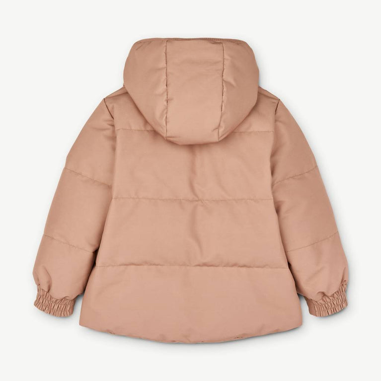 Liewood - Paloma Daunen-Wendejacke aus recyceltem Material - Block Stripes - Altrosa - 5715335021839 - littlehipstar.com