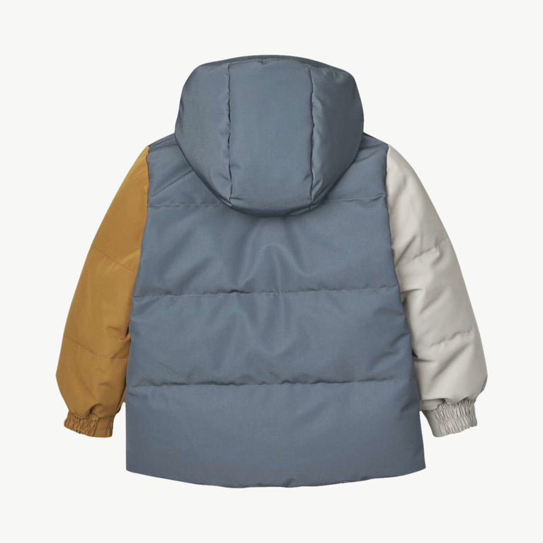 Liewood - Paloma Daunen-Wendejacke Aus Recyceltem Material - Whale Blue Multi Mix - 98 - 5715493002619 - littlehipstar.com