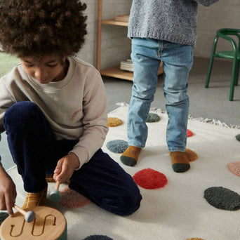 Liewood - Pete Spielzeug Trommel aus Holz - Golden Caramel - 5715335047013 - littlehipstar.com