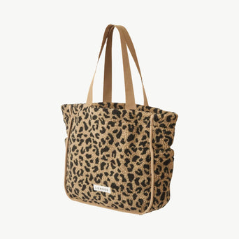 Liewood - Reed Totebag Tragetasche Aus Recyceltem Material - Leo Oat / Black Panther - 5715493012670 - littlehipstar.com