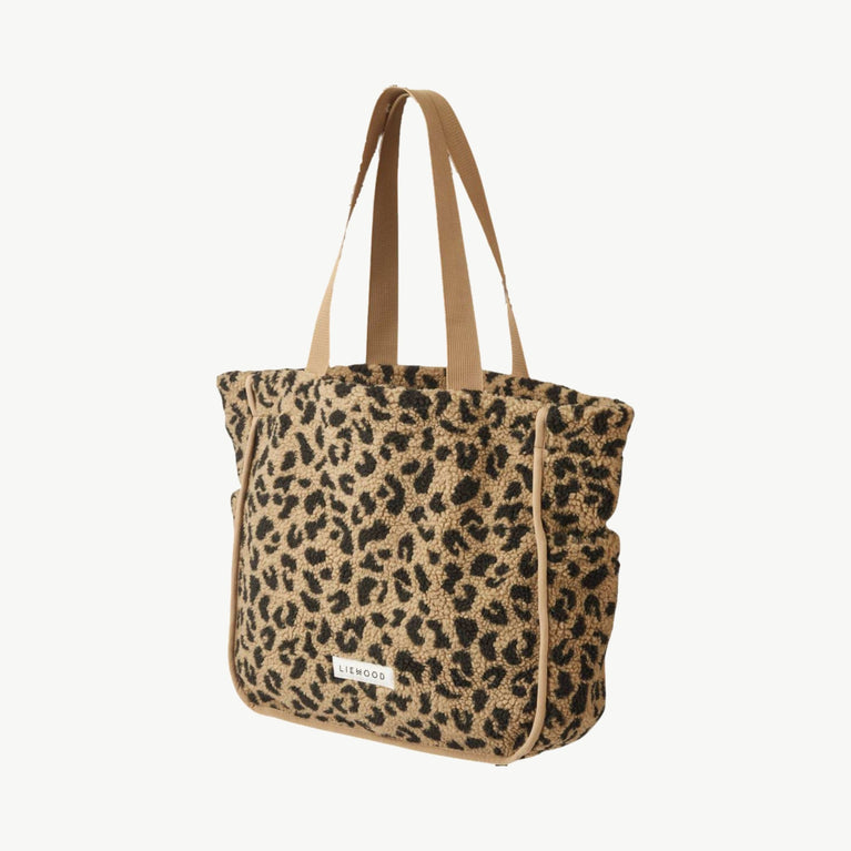 Liewood - Reed Totebag Tragetasche Aus Recyceltem Material - Leo Oat / Black Panther - 5715493012670 - littlehipstar.com