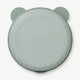 Liewood - Rosie Bär Tiefer Menüteller mit Deckel aus Silikon - Faune Green - 5715335047891 - littlehipstar.com