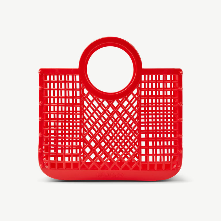 Liewood - Samantha Korbtasche aus Kunststoff - Apple Red - 5713370718967 - littlehipstar.com