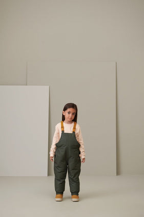 Liewood - Sejr Wattierte Schneehose Aus Recyceltem Material - Army Brown / Golden Caramel - 80 - 5715493003258 - littlehipstar.com