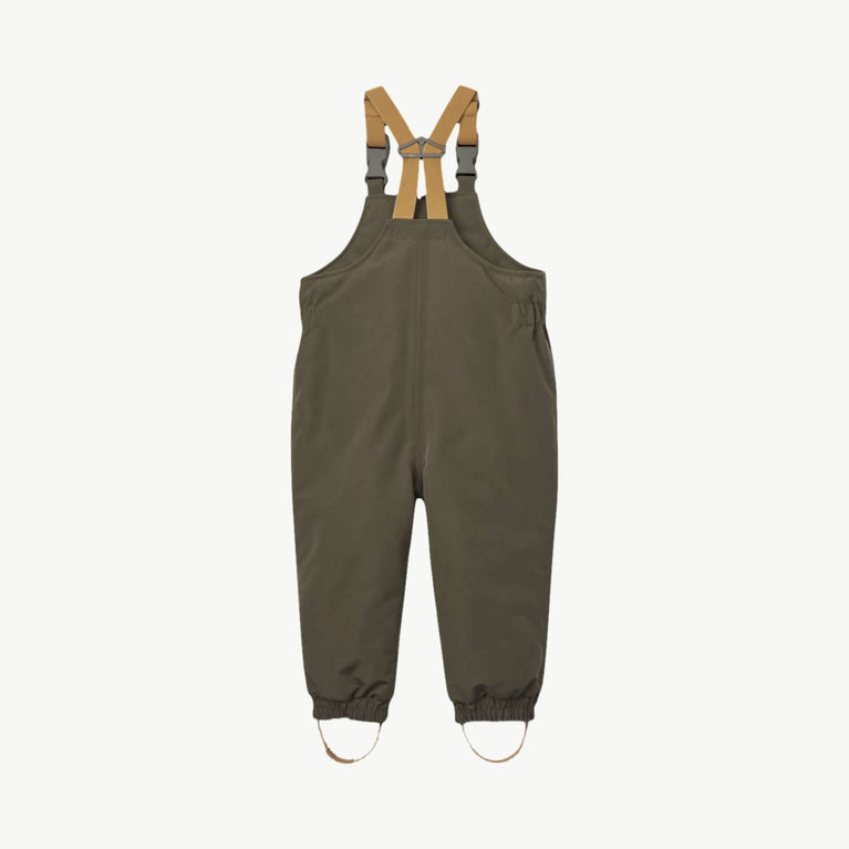 Liewood - Sejr Wattierte Schneehose Aus Recyceltem Material - Army Brown / Golden Caramel - 80 - 5715493003258 - littlehipstar.com