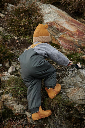 Liewood - Sejr Wattierte Schneehose Aus Recyceltem Material - Midnight Navy / Whale Blue - 80 - 5715493003357 - littlehipstar.com