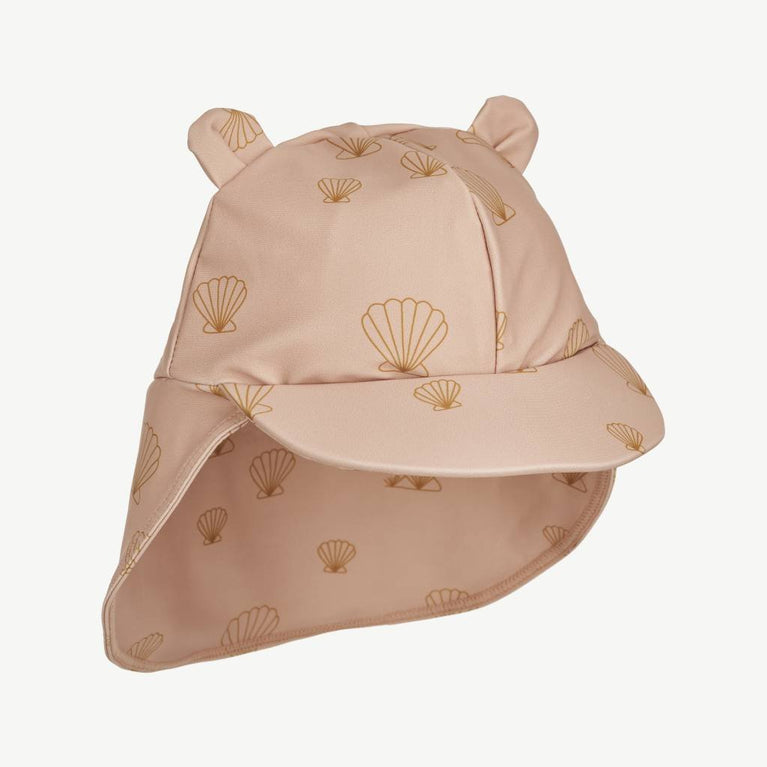 Liewood - Senia Sonnenhut aus recyceltem Material - Seashell/Pale Tuscany - 0-3 Monate - 5715335239869 - littlehipstar.com
