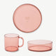 Liewood - Siva Geschirrset aus Tritan - 3 Teile - Dusty Raspberry - 5715335050105 - littlehipstar.com