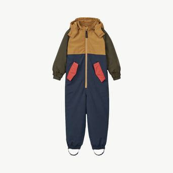 Liewood - Sne Schneeanzug Aus Recyceltem Material - Army Brown Multi Mix - 98 - 5715493004200 - littlehipstar.com