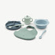 Liewood - Stina Bär Geschenkset Babygeschirr aus Silikon - 6teilig - Dusty Mint - 5715335229006 - littlehipstar.com