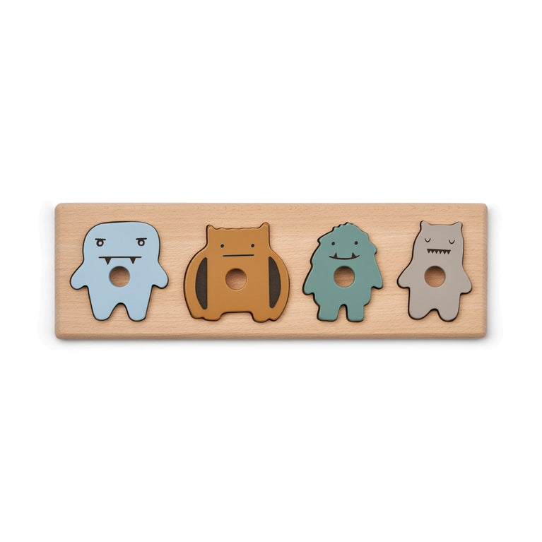 Liewood - Suki Steckpuzzle aus Holz - 4 Teile - 5715493135379 - littlehipstar.com
