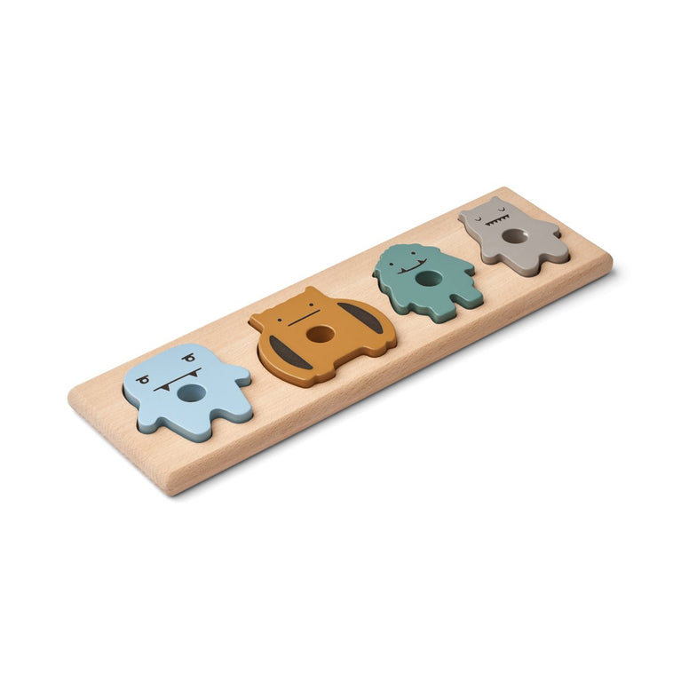 Liewood - Suki Steckpuzzle aus Holz - 4 Teile - 5715493135379 - littlehipstar.com