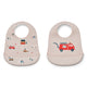 Liewood - Tilda Lätzchen aus Silikon - 2er-Set - Emergency Vehicle / Sandy - 5715493139605 - littlehipstar.com