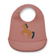 Liewood - Tilda Lätzchen aus Silikon - 2er-Set - Horses / Dark Rosetta - 5715493139575 - littlehipstar.com
