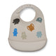 Liewood - Tilda Lätzchen aus Silikon - 2er-Set - Monster / Mist - 5715493139582 - littlehipstar.com