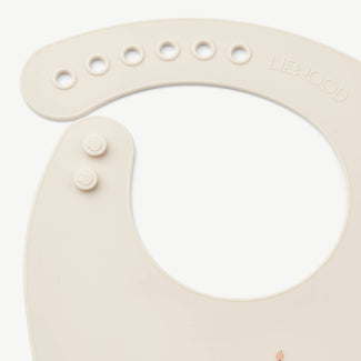Liewood - Tilda Peach Lätzchen aus Silikon in Sea Shell - 2er-Set - 5715335087248 - littlehipstar.com