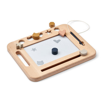 Liewood - Veneda Magnet Maltafel aus Holz - 5715493127312 - littlehipstar.com
