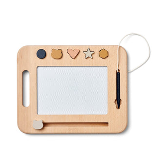 Liewood - Veneda Magnet Maltafel aus Holz - 5715493127312 - littlehipstar.com