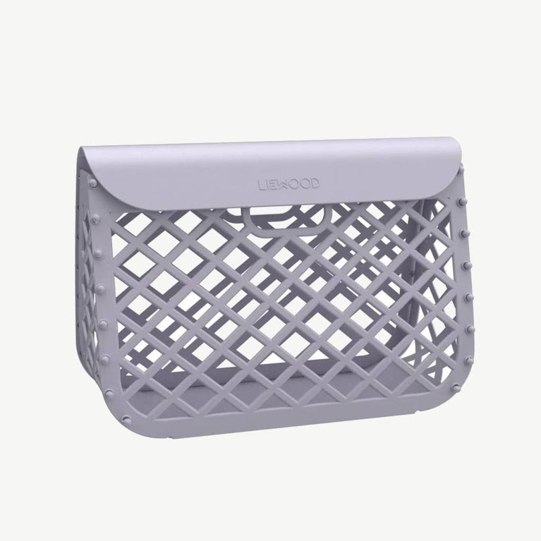 Liewood - Verona Korbtasche aus Kunststoff - Misty Lilac - 5715335116702 - littlehipstar.com