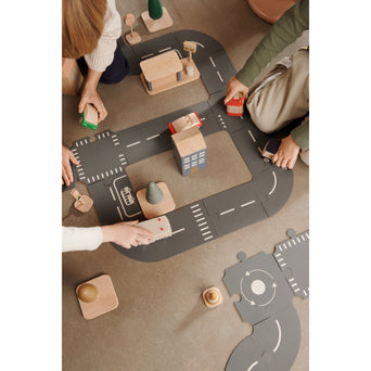 Liewood - Village Spielstraße aus Holz - 6 Teile - 5715493136345 - littlehipstar.com