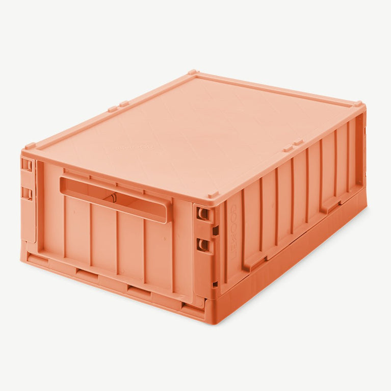 Liewood - Weston Klappbox mit Deckel - Größe L - 1 Stück - Tuscany Rose - 5715335053045 - littlehipstar.com